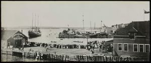 Image: S.S. Roosevelt Entering Dock, Sydney, C.B. [Cape Breton]